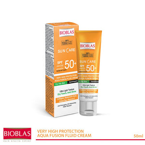 Bioblas Suncare Aqua Fusion Fluid Cream For Oily Skin 50 Ml