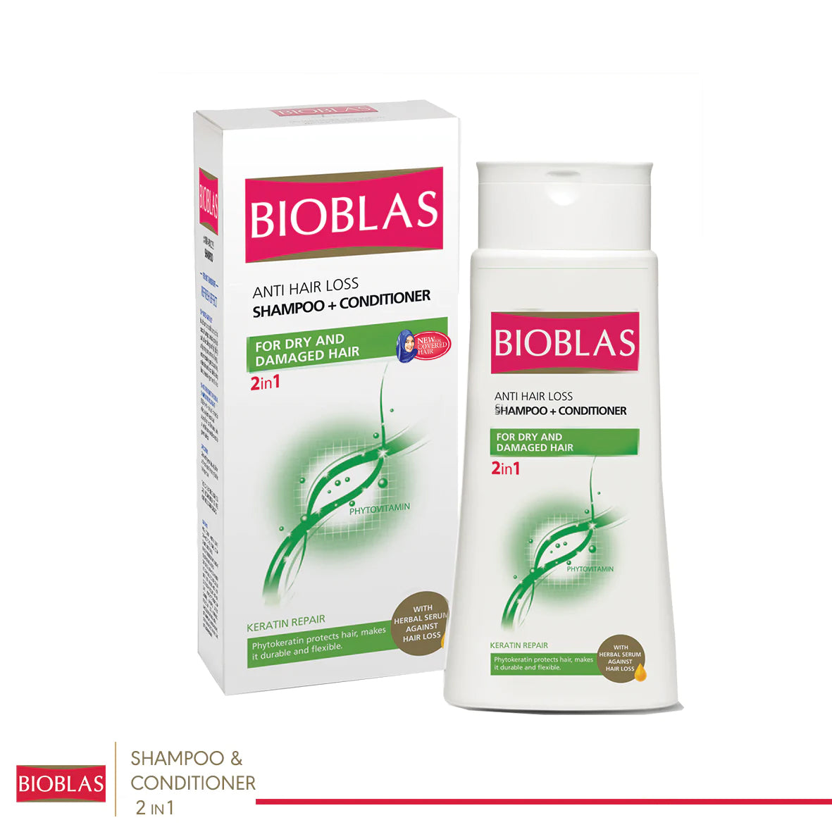 Bioblas Anti Hair Loss Shampoo+Conditioner 2in1 200ml (code 7212