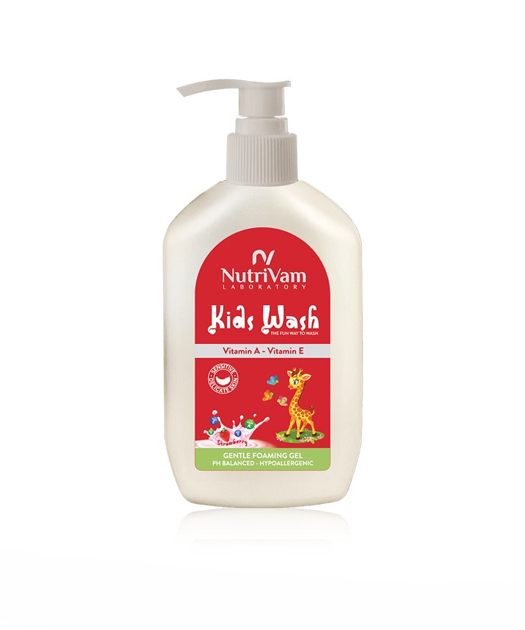 Nutrivam Kids Wash Anti-Bacterial 250 Ml