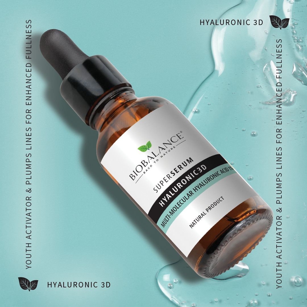 Biobalance Pure Hyaluronic Acid Serum for Deep Hydration