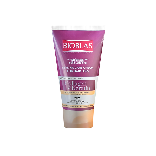 BIOBLAS Styling Care Cream Collagen & keratin 150ml