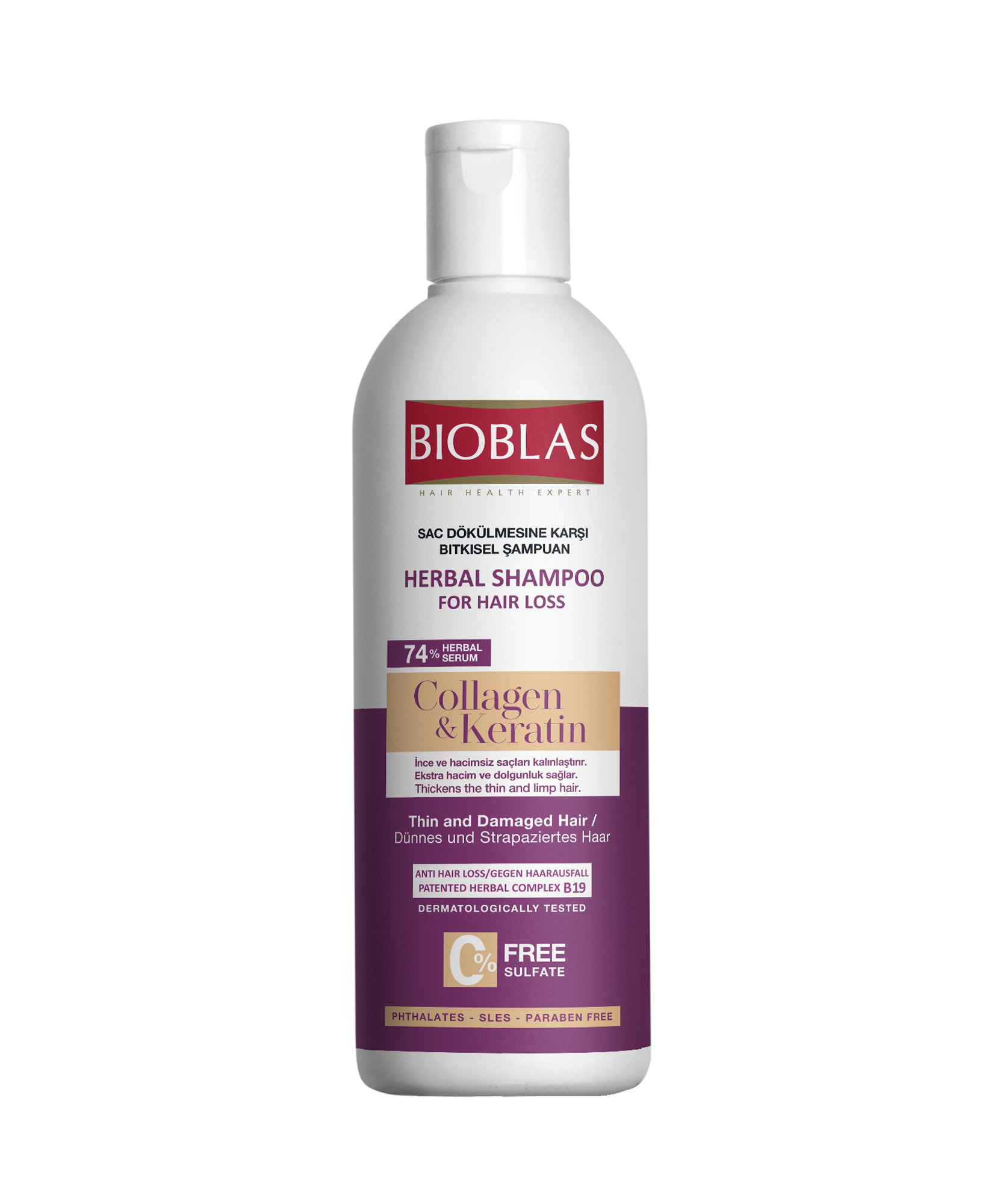 Bioblas Shampoo Collagen & keratin 300ml