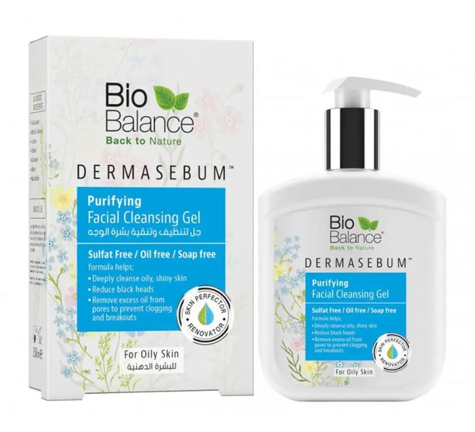 Biobalance Dermasebum Facial Cleansing Gel 200 Ml