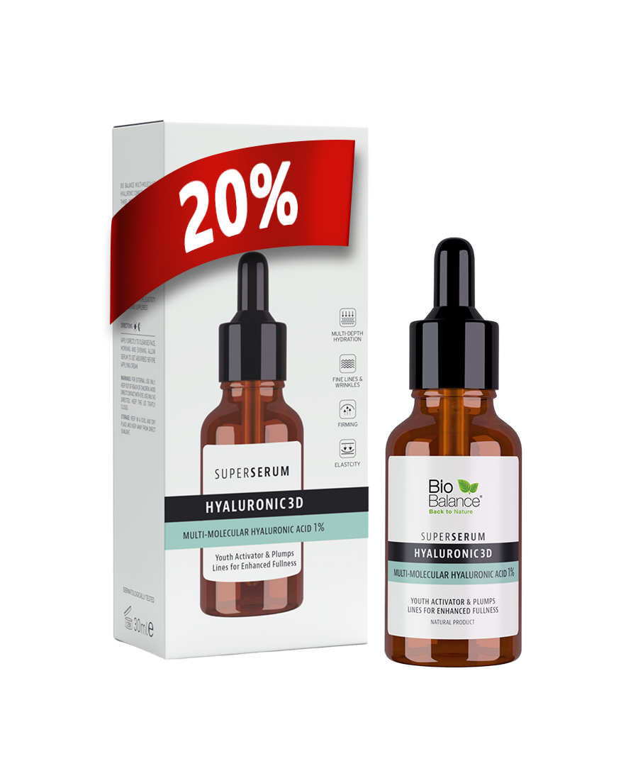 Biobalance Multi-Molecular Hyaluronic Acid 1% Super Serum 20 mg ( 20%)