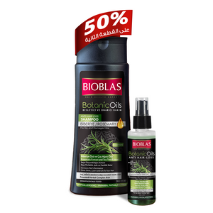 Bioblas Anti Hair Loss Rosmery Shampoo  360 Ml + Bioblas Rosemary Liquid Conditioner For Anti Hair Loss Hair 100Ml ( 50% Discount )