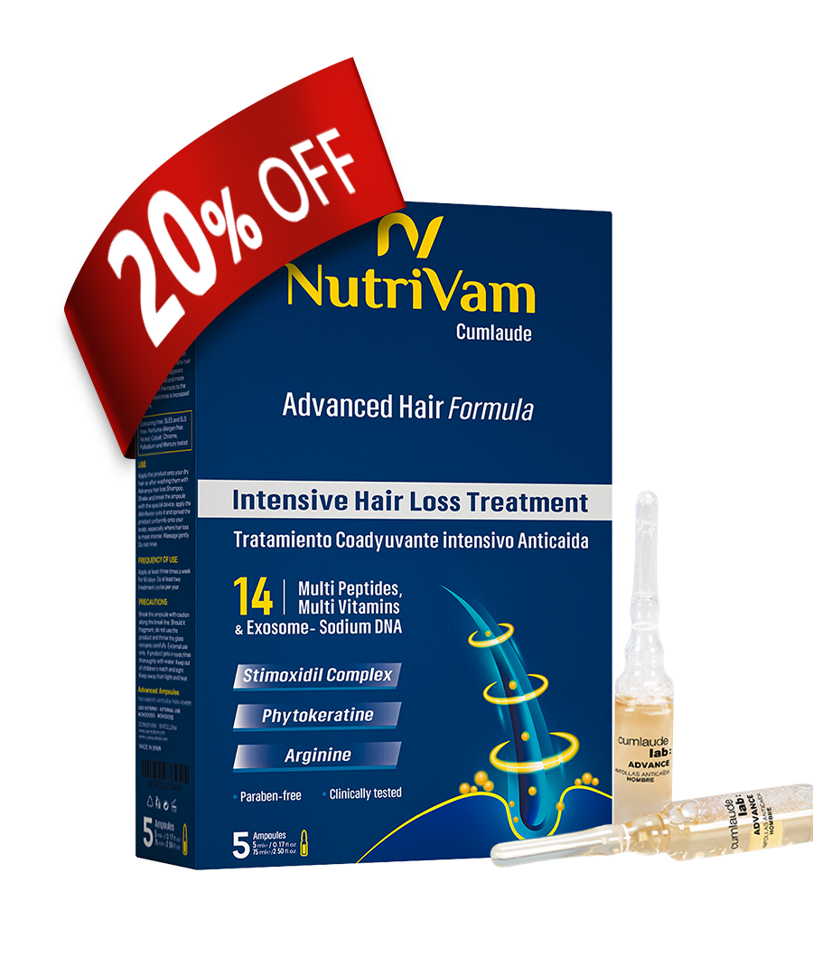 Cumlaude Advance Hair Loss Ampoules (5Amp. X 5ml) - Offer