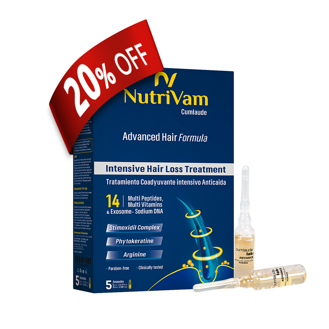 Cumlaude Advance Hair Loss Ampoules (5Amp. X 5ml) - Offer