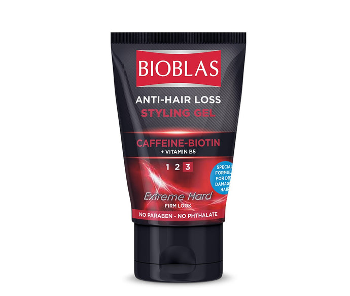 Bioblas Men Anti-Hair Loss Gel Extreme Hard Firm Look 150Ml