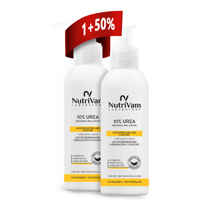Nutrivam Reparing Skin 10% Urea Lotion 100Ml - Offer