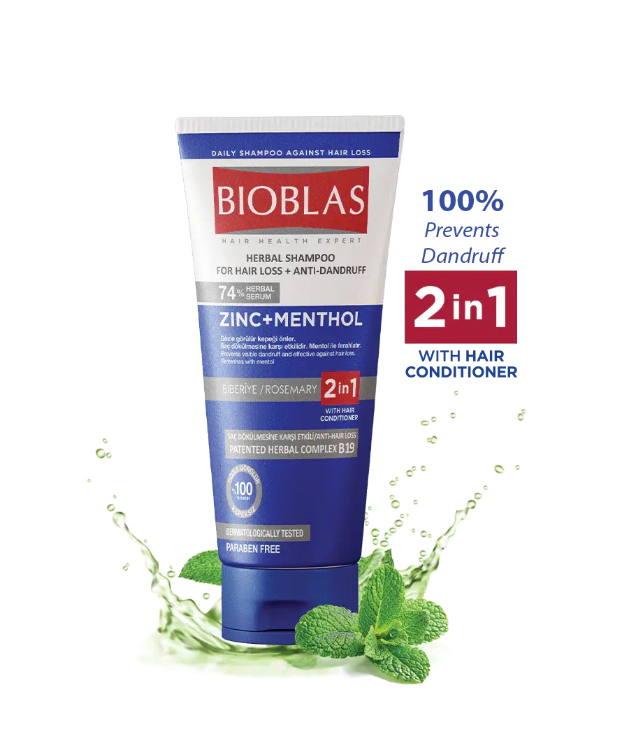 Bioblas Anti-Hair Loss, Anti-Dandruff and Anti-Itching Shampoo And Conditioner 200Ml