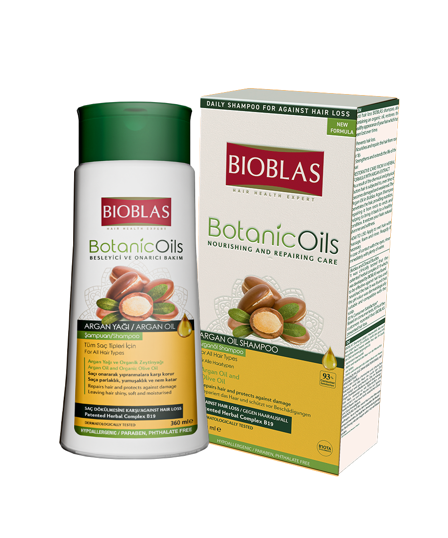 Bioblas Anti-Hair Loss With Argan Shampoo 200 Ml