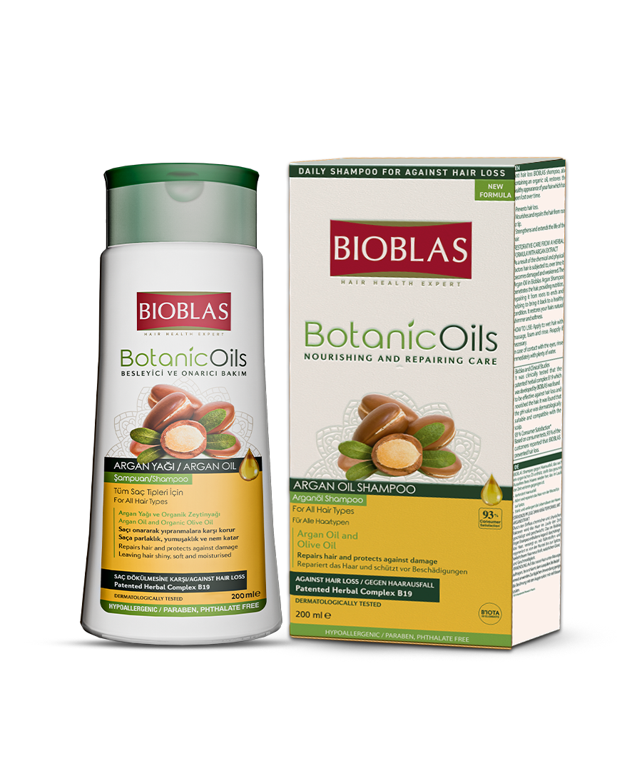 Bioblas Anti-Hair Loss With Argan Shampoo 200 Ml