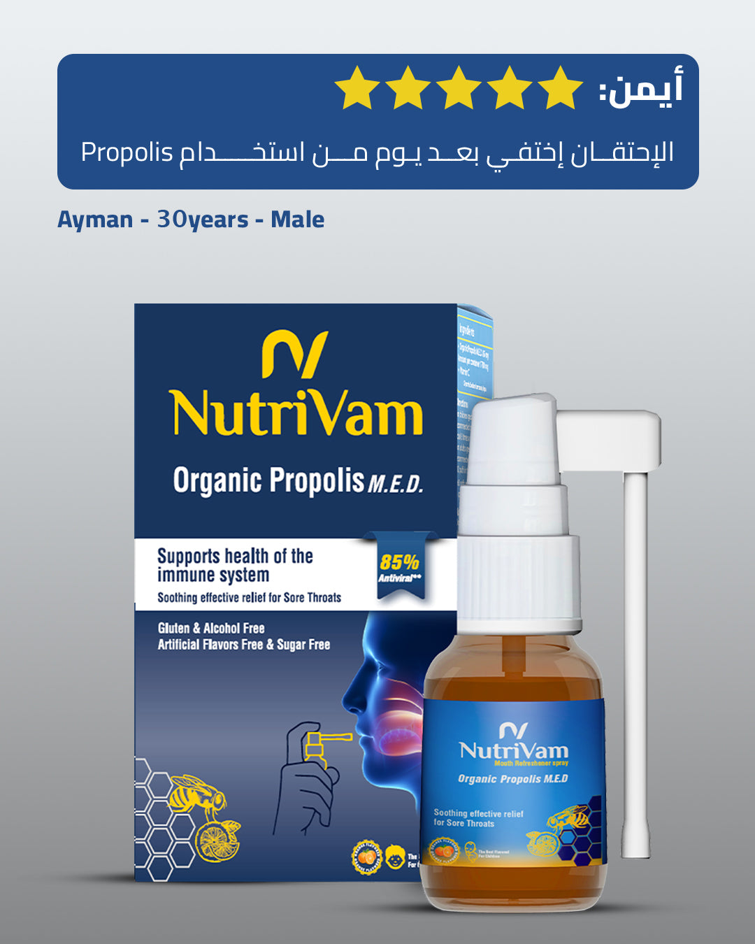 sore throat relief