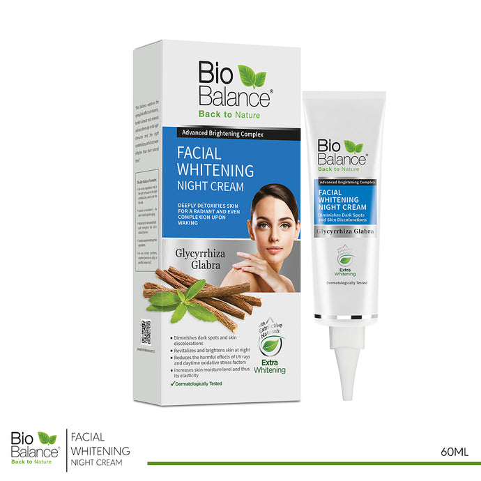 Biobalance Facial Whitening Night Cream 55Ml
